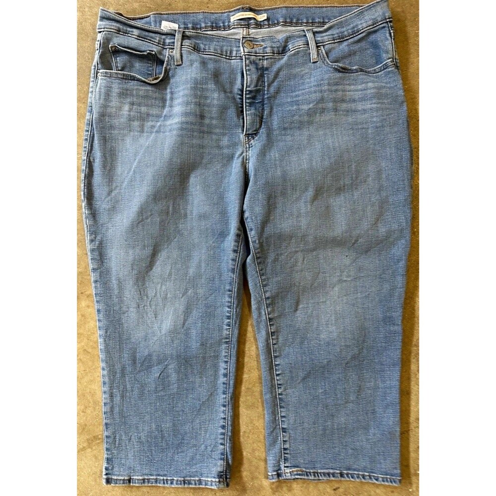 Levi's 311 Shaping Skinny Capri Jeans 22W Light Wash Waterless Sri Lanka